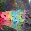 Crocheted Chenille Scrunchies